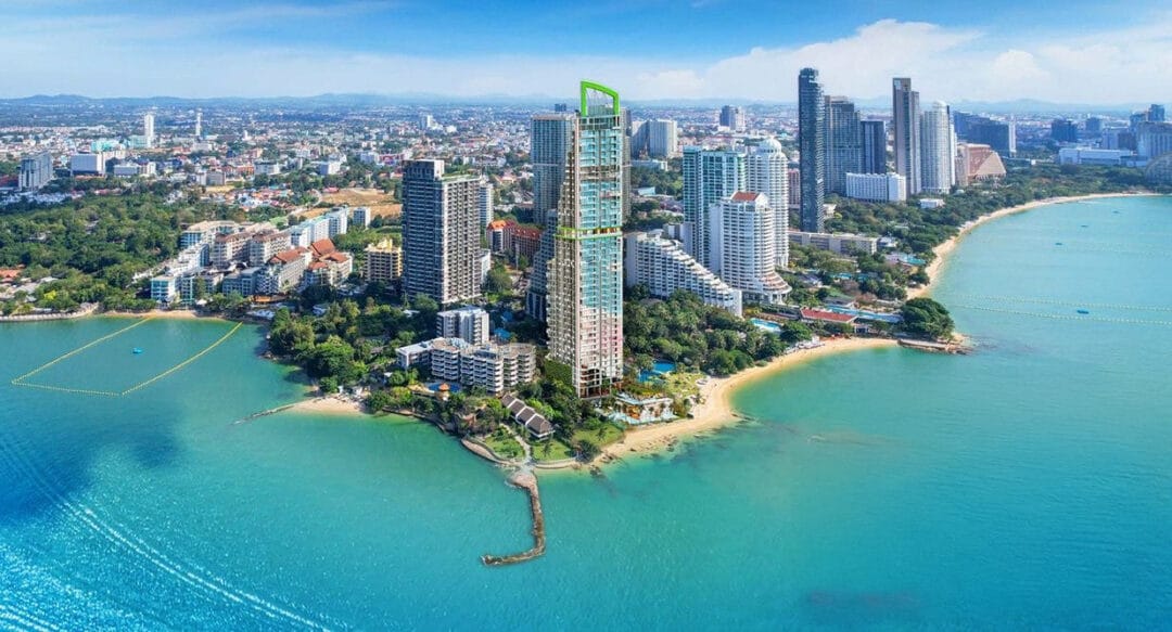 Riviera Palm Beach Wongamat projekt na pláži