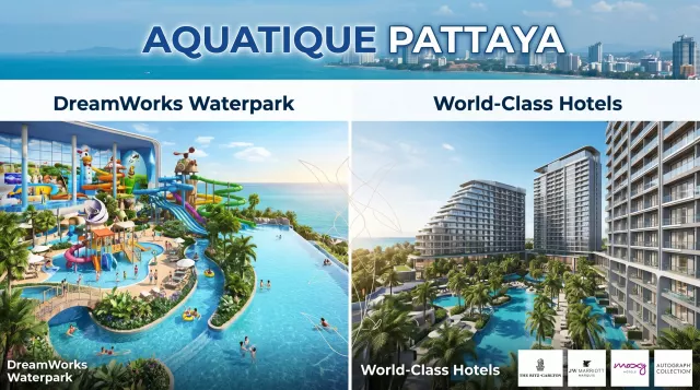Aquatique Pattaya a Asiatique Bangkok obrovské investície v Thajsku